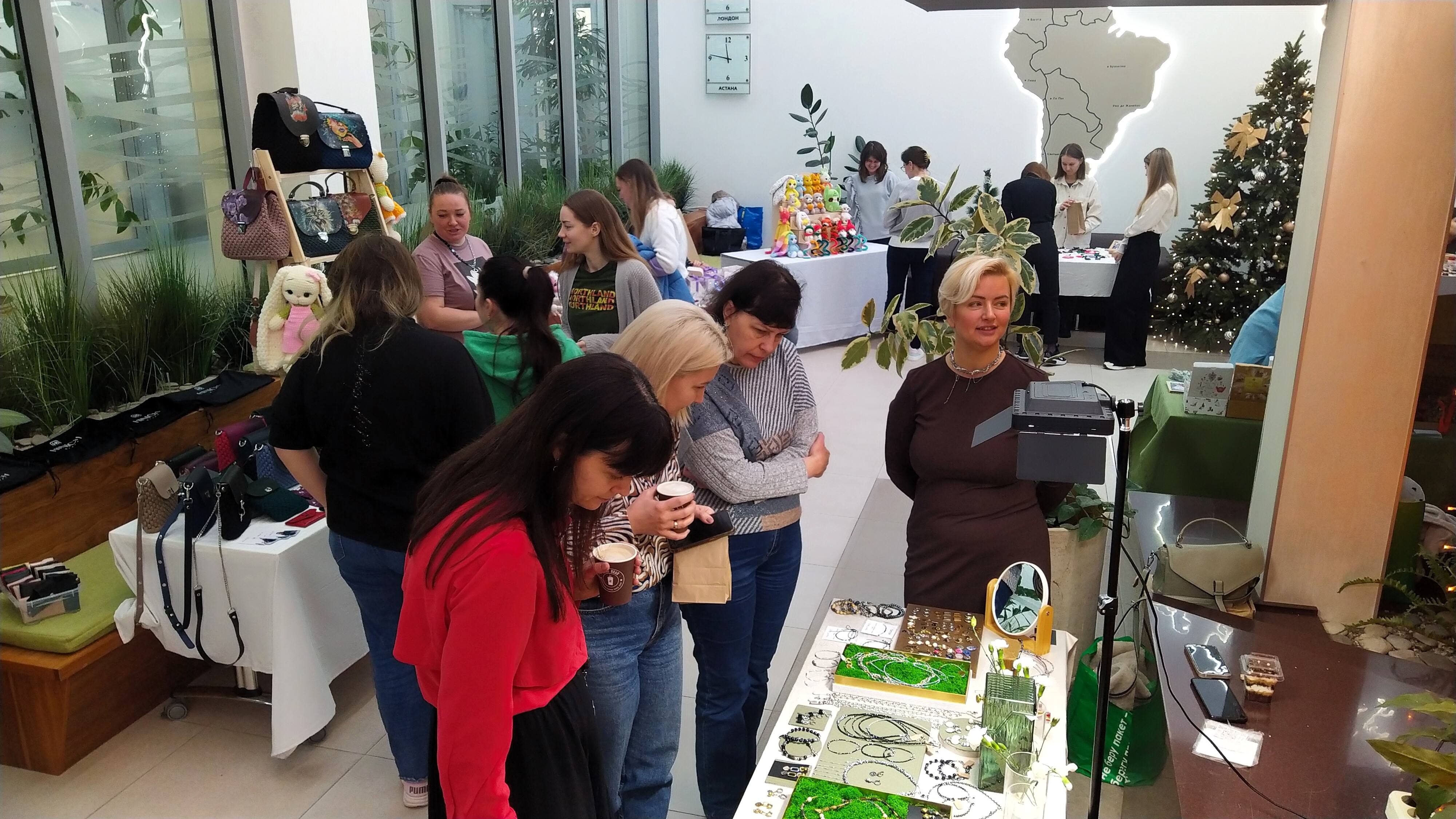 Самозанятые мастера Самарской области представляют продукцию на площадках крупных компаний