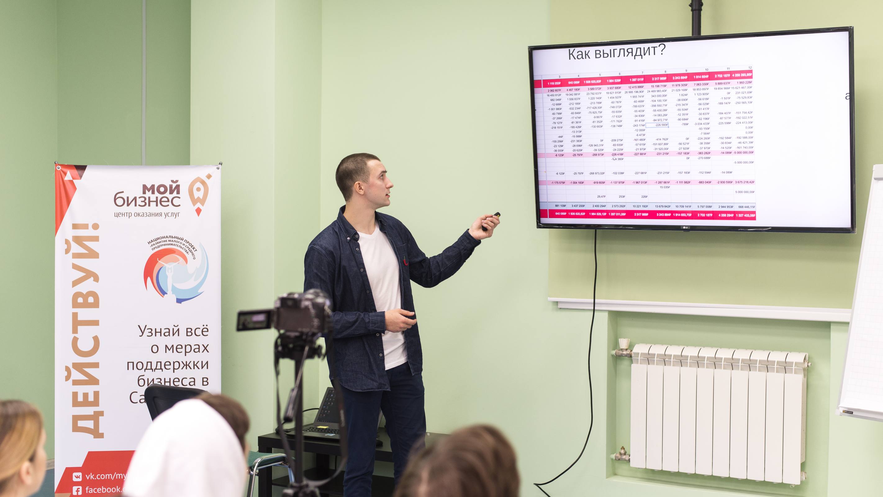 Занятие Стартап-Акселератора с Сергеем Ивченковым